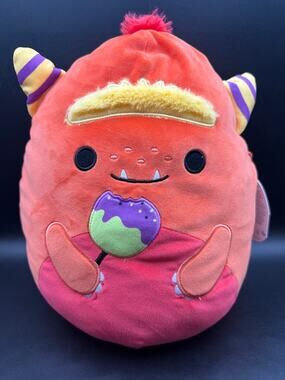 Squishmallows Ernest Halloween Monster w/ Cake Pop 12” Plush Kellytoy NWT